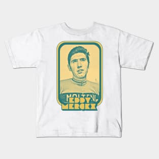 Eddy Merckx // Retro Cycling Fan Art Design Kids T-Shirt